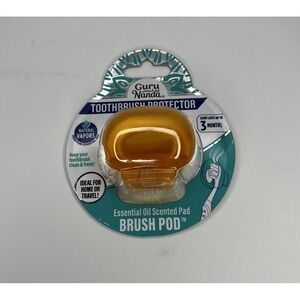 Guru Nanda Signature Toothbrush Pod — Compact Travel Case, New‎